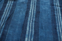 3x5 Indigo Blue Striped Textile // ONH Item 1978 Image 3