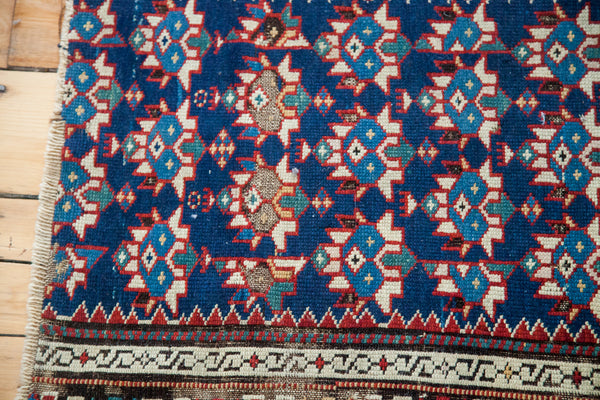 3x5 Antique 19th Century Caucasian Rug Fragment // ONH Item 2000 Image 2