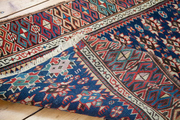 3x5 Antique 19th Century Caucasian Rug Fragment // ONH Item 2000 Image 5