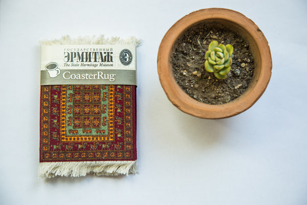 Oldest Discovered Rug Pazyryk Coaster Set // ONH Item 2002