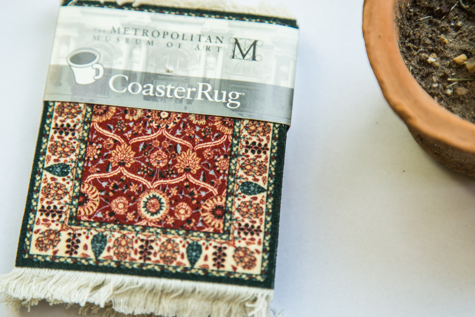 Metropolitan Museum of Art Shah Jahan Rug Coaster // ONH Item 2005 Image 1