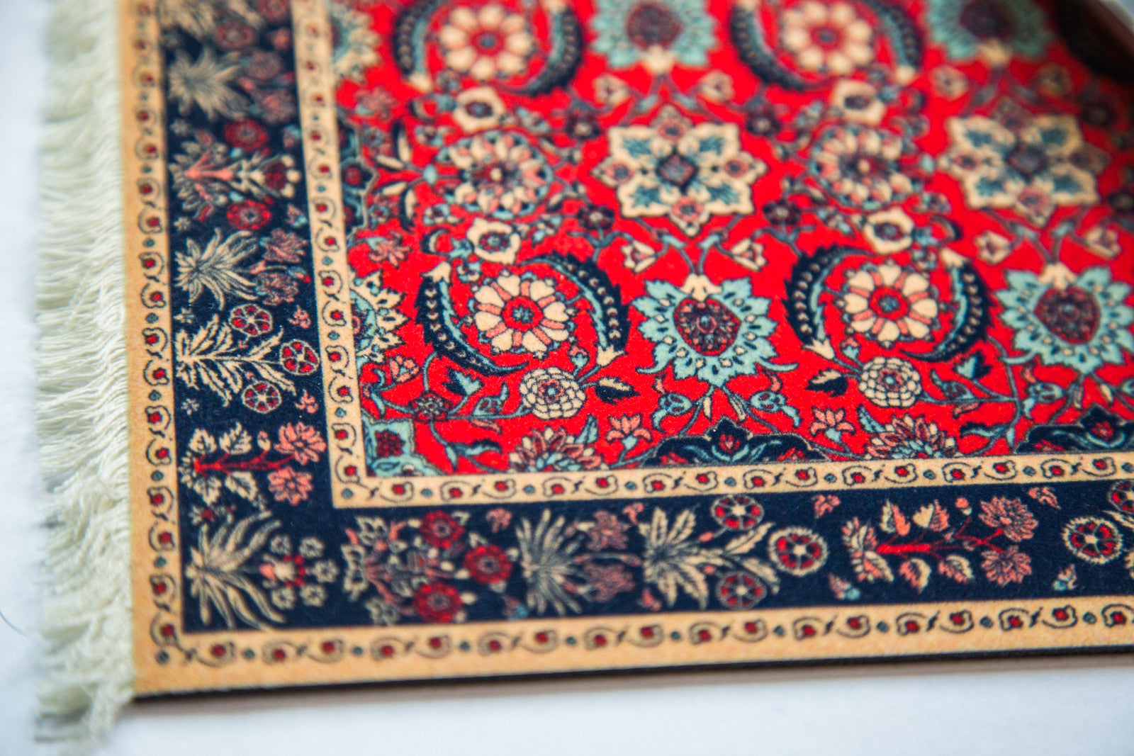 Pashmina Flowers Rug Made in USA Mouse Pad – Item #2010