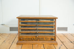 Antique Victorian Eureka Silk Spool Cabinet // ONH Item 2017 Image 2