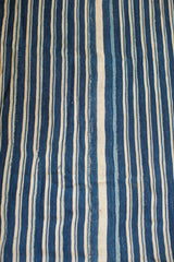 3x5 Indigo Blue Striped Textile // ONH Item 2020 Image 2