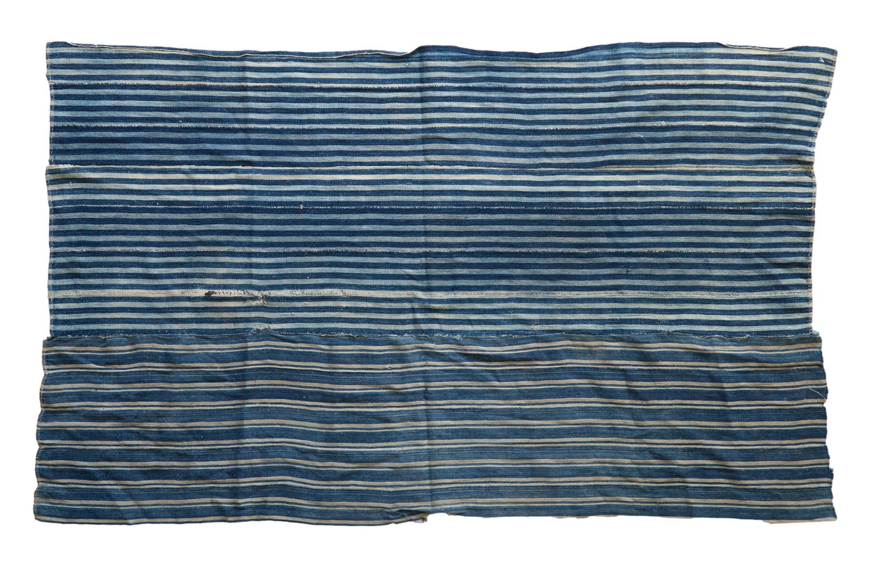 Vintage African Indigo Textile Throw // ONH Item 2021