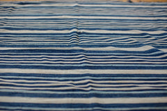 3x5 Indigo Blue Striped Textile // ONH Item 2025 Image 1