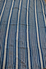 3x5 Indigo Blue Striped Textile // ONH Item 2025 Image 2