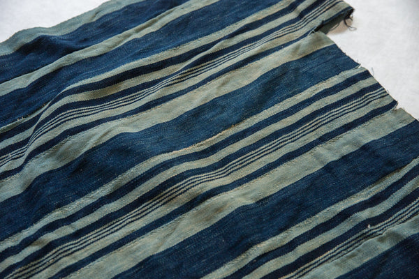 Vintage African Indigo Textile Throw // ONH Item 2026B Image 2