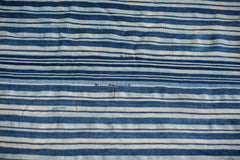 2.5x5 Indigo Blue Striped Textile Runner // ONH Item 2034 Image 4