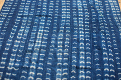 2.5x5 Batik Blue Textile Runner // ONH Item 2037 Image 1