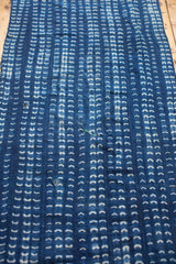 2.5x5 Batik Blue Textile Runner // ONH Item 2037 Image 2