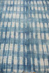 3x4.5 Denim Batik Textile // ONH Item 2042 Image 1