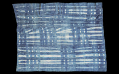 As-Is, Indigo Throw // ONH Item 2044