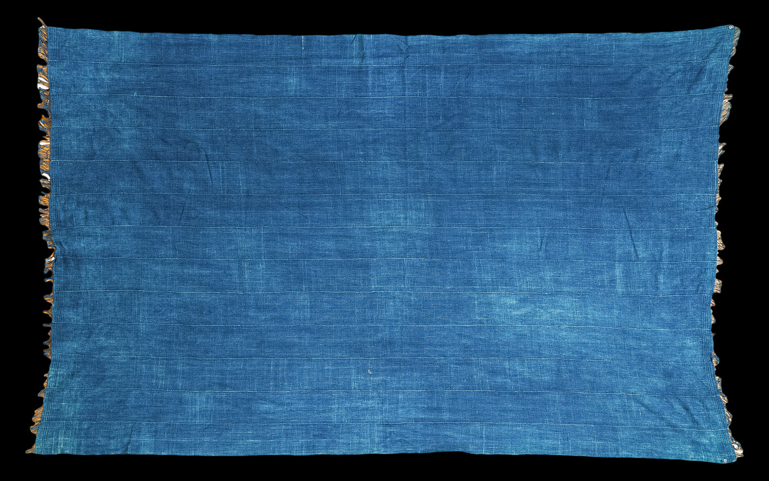 Vintage Denim Batik Throw // ONH Item 2049 Image 1