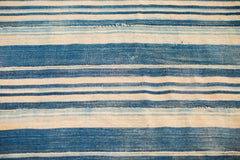 3.5x5 Indigo Blue Striped Textile // ONH Item 2057 Image 2