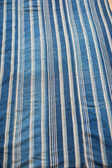 3.5x5 Indigo Blue Striped Textile // ONH Item 2060 Image 2