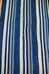 3.5x4.5 Indigo Blue Striped Textile // ONH Item 2066 Image 4