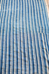 2.5x4 Indigo Blue Striped Textile // ONH Item 2068 Image 2