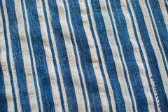 2.5x4 Indigo Blue Striped Textile // ONH Item 2068 Image 3