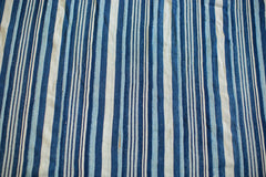 3.5x5 Indigo Blue Striped Textile // ONH Item 2069 Image 8