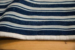 2.5x5 Indigo Blue Striped Rug Runner // ONH Item 2071 Image 7