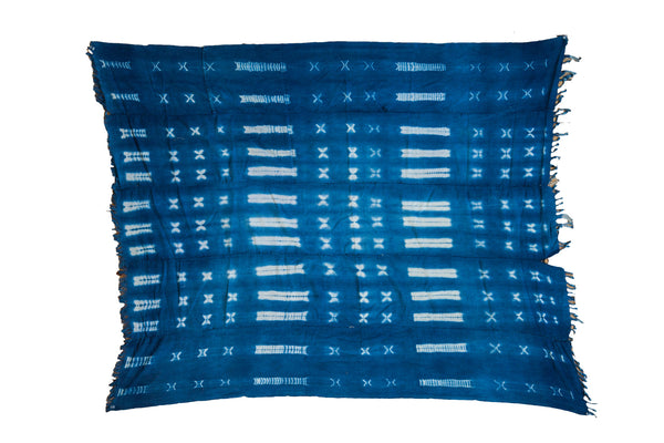 As-Is, Indigo Throw // ONH Item 2074