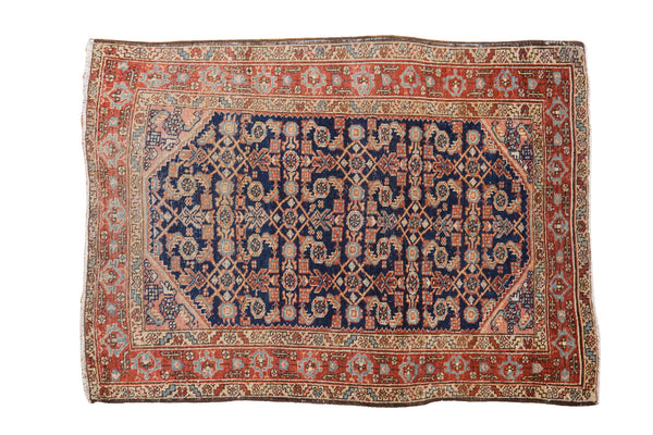 3.5x4.5 Vintage Heriz Rug // ONH Item 2076