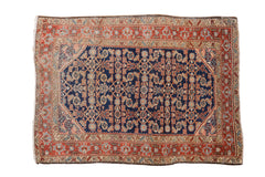 3.5x4.5 Vintage Heriz Rug // ONH Item 2076