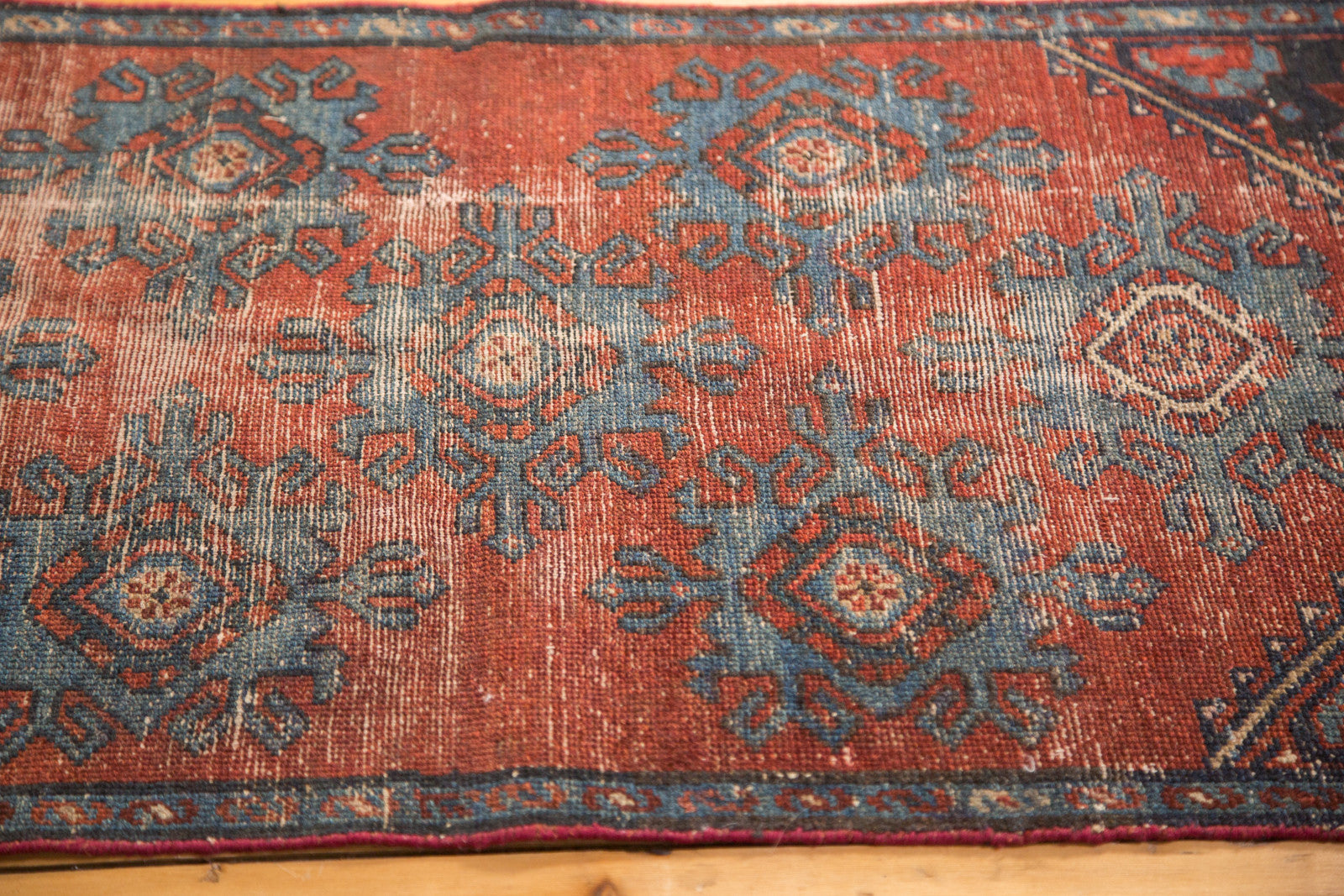 2x4 Antique Mehrevan Rug Fragment // ONH Item 2078 Image 1