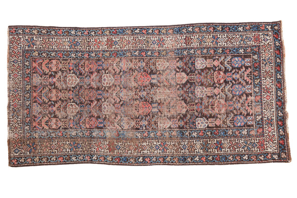 3x5.5 Vintage Kurdish Rug // ONH Item 2080