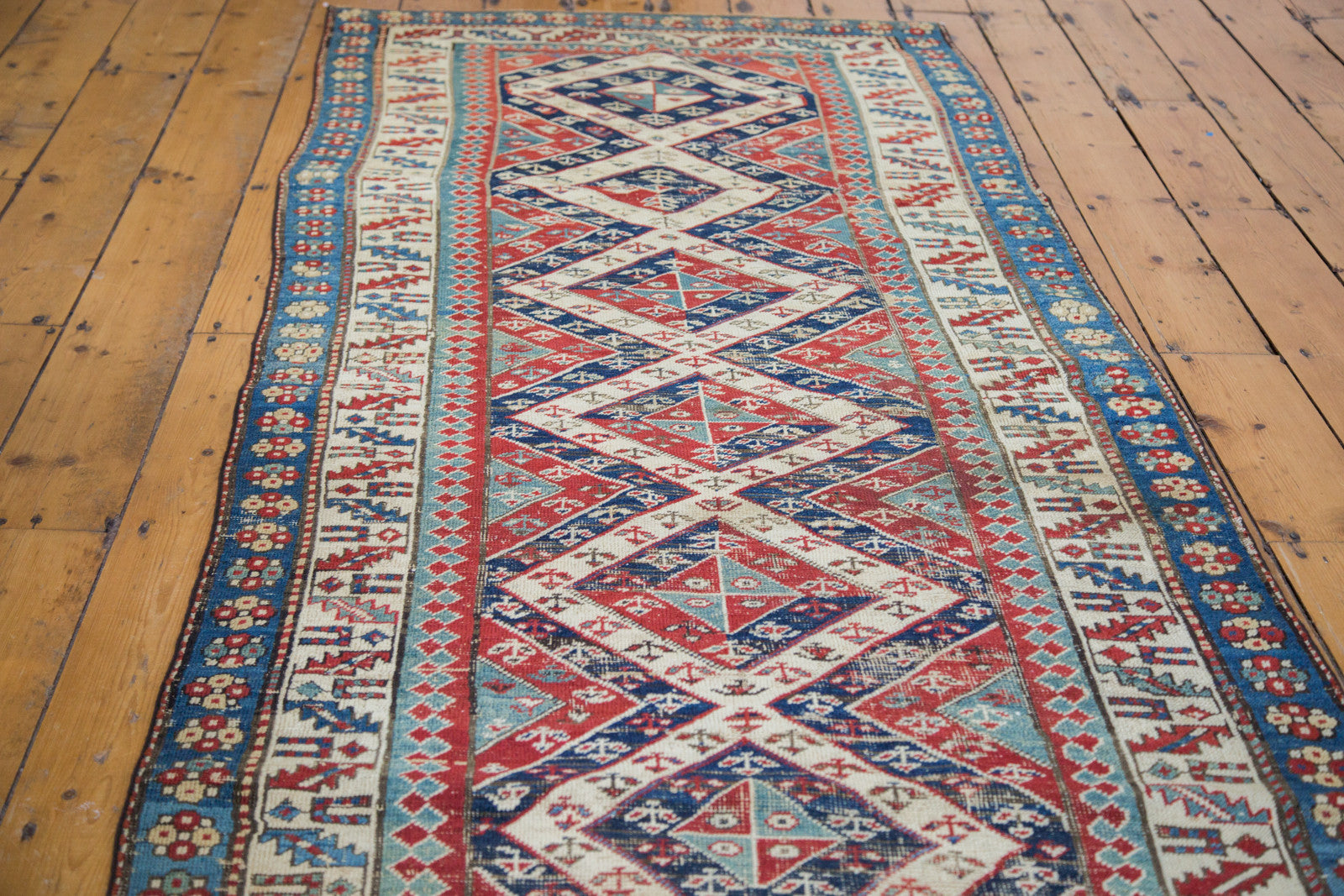3x8 Antique Bijar Rug Runner // ONH Item 2083 Image 1