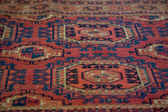 2.5x5 Antique Turkmen Tent Cover Rug // ONH Item 2087 Image 5