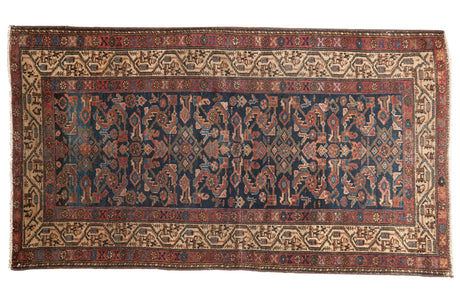 3'4" x 6'2" Antique Hamadan Rug / Item 2092 image 1