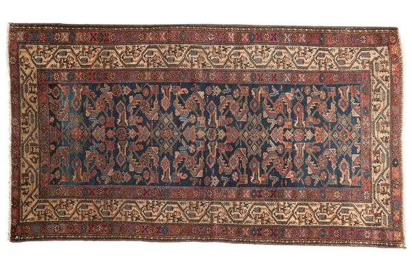 3'4" x 6'2" Antique Hamadan Rug / Item 2092 image 1