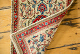 1x2 Vintage Tabatabaie Tabriz Rug Mat // ONH Item 2093 Image 5