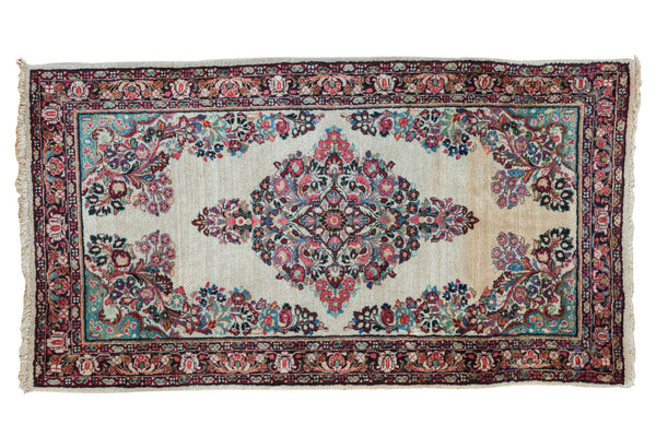 2.5x5 Vintage Sarouk Rug Runner // ONH Item 2097