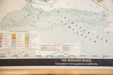 German legend and publisher details on the vintage Europa wall map.