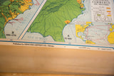 Bottom text details of the vintage 1961 Denoyer-Geppert map, publisher and copyright.