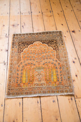 2x3 Antique Jalili Tabriz Prayer Rug Mat // ONH Item 2118 Image 2