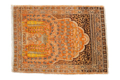 2x3 Antique Jalili Tabriz Prayer Rug Mat // ONH Item 2118