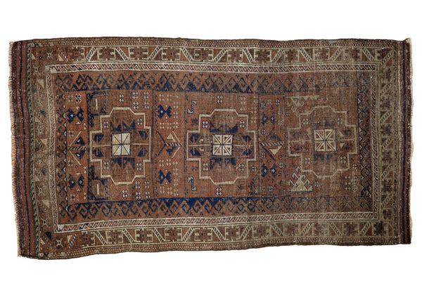 3x5 Antique Belouch Rug // ONH Item 2127