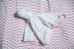 Organic Cotton Baby Sleep Sheep Pink // ONH Item 2133