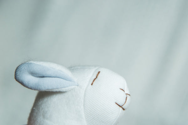 Organic Cotton Baby Sleep Sheep Blue // ONH Item 2134 Image 3