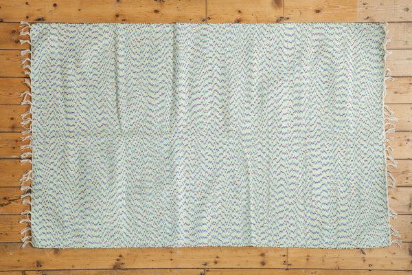 4x6 New Organic Cotton Kids Room Rag Rug // ONH Item 2139 Image 5