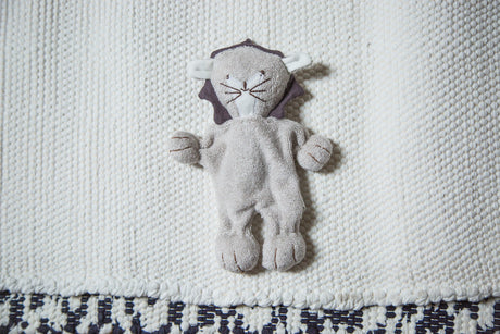 Organic Cotton Stuffed Animal Baby Lion // ONH Item 2145