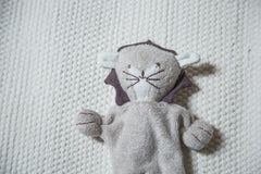 Organic Cotton Stuffed Animal Baby Lion // ONH Item 2145 Image 3
