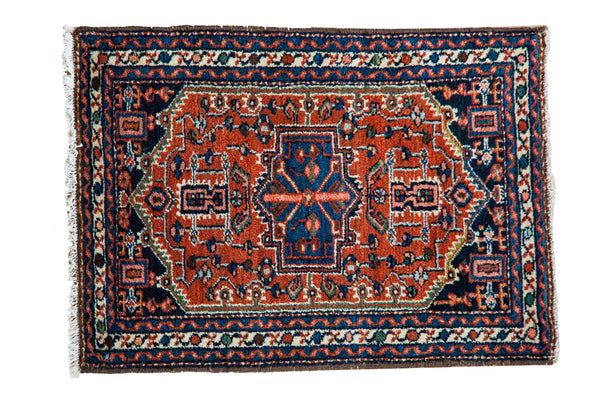 2x3 Vintage Hamadan Rug // ONH Item 2151