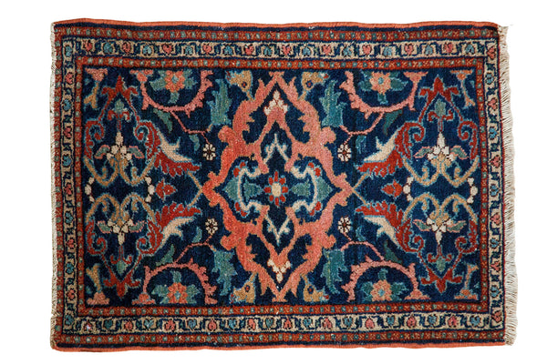 2x3 Vintage Kurdish Rug Mat // ONH Item 2153
