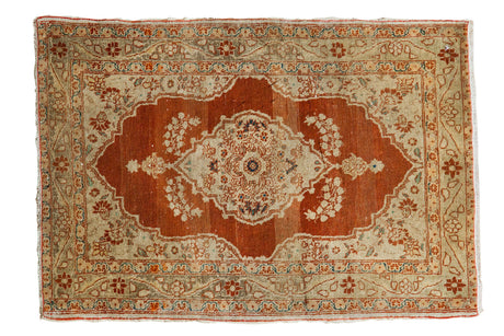 2x3 Fine Antique Haji Jalili Rug Mat // ONH Item 2154