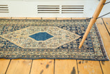 1.5x3 Antique Persian Senneh Rug Mat // ONH Item 2155 Image 1